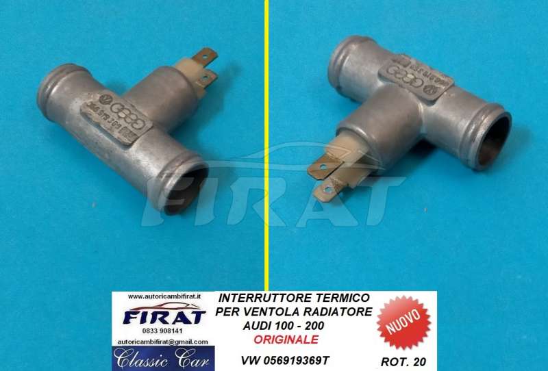INTERRUTTORE TERMICO VENTOLA RADIATORE AUDI 100 (056919369T)